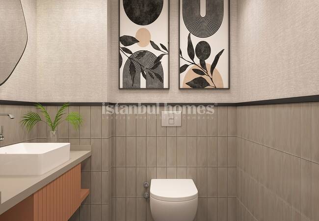 New Build Triplex Villas with Private Pool in Beylikduzu 20