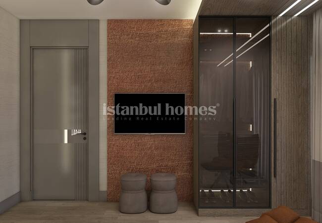 New Build Triplex Villas with Private Pool in Beylikduzu 24