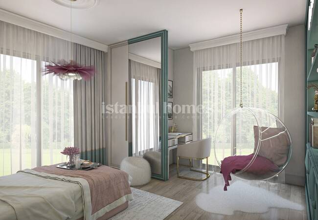 New Build Triplex Villas with Private Pool in Beylikduzu 26