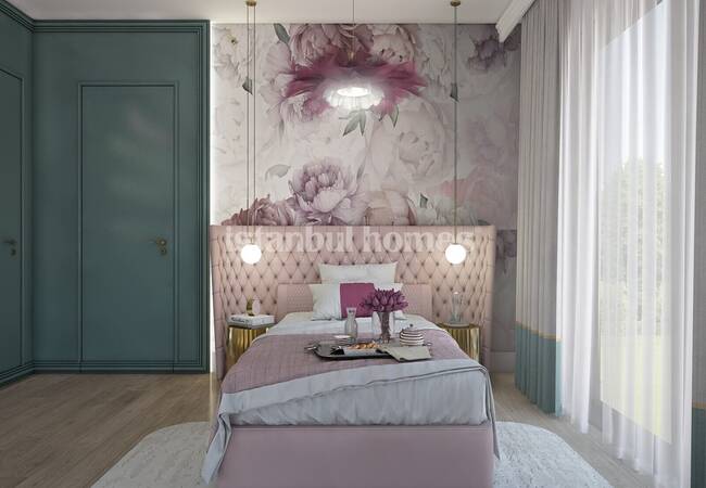 New Build Triplex Villas with Private Pool in Beylikduzu 28