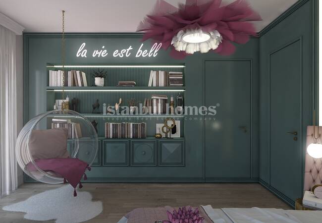 New Build Triplex Villas with Private Pool in Beylikduzu 29