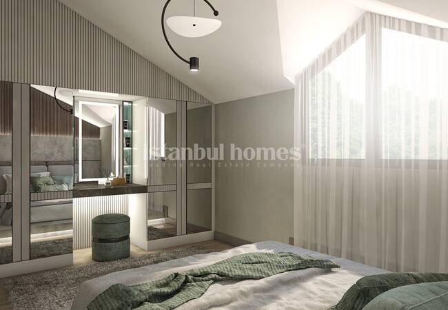 New Build Triplex Villas with Private Pool in Beylikduzu 31