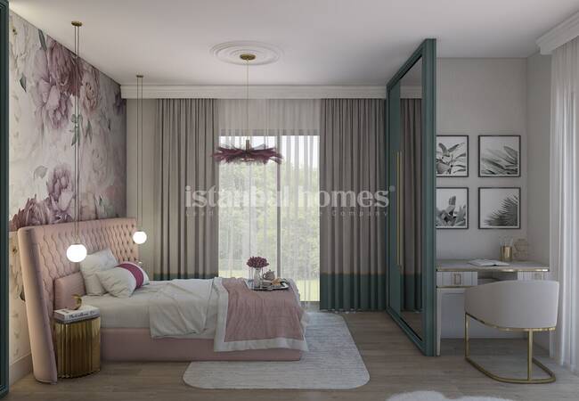 New Build Triplex Villas with Private Pool in Beylikduzu 32