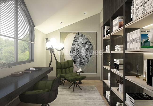 New Build Triplex Villas with Private Pool in Beylikduzu 43