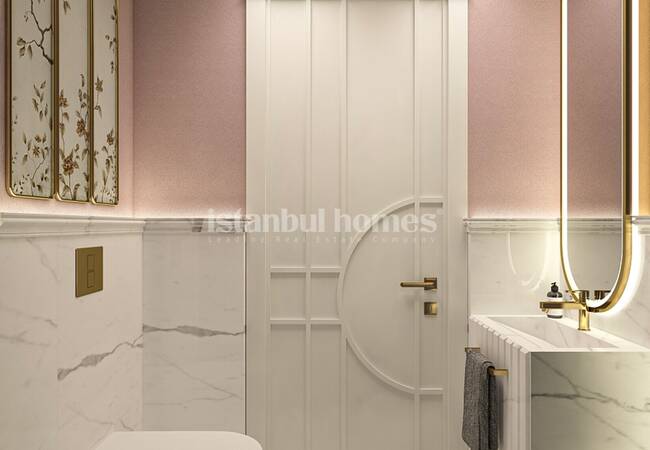 New Build Triplex Villas with Private Pool in Beylikduzu 50
