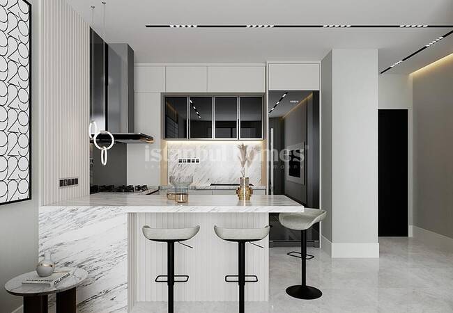 Appartements Modernes Dans Un Résidence Surveillé À Beylikduzu 5