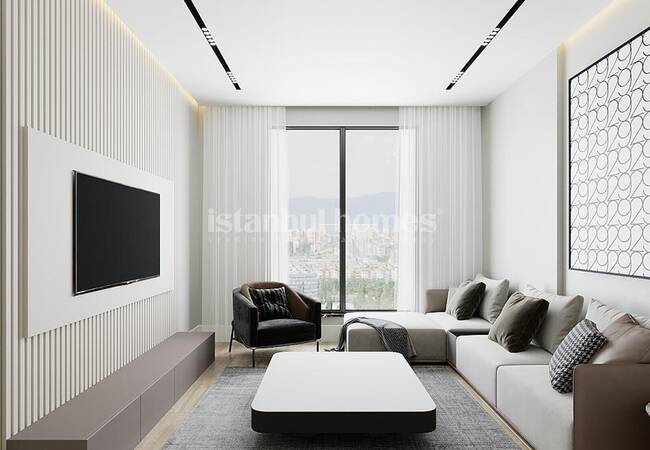 Appartements Modernes Dans Un Résidence Surveillé À Beylikduzu 4