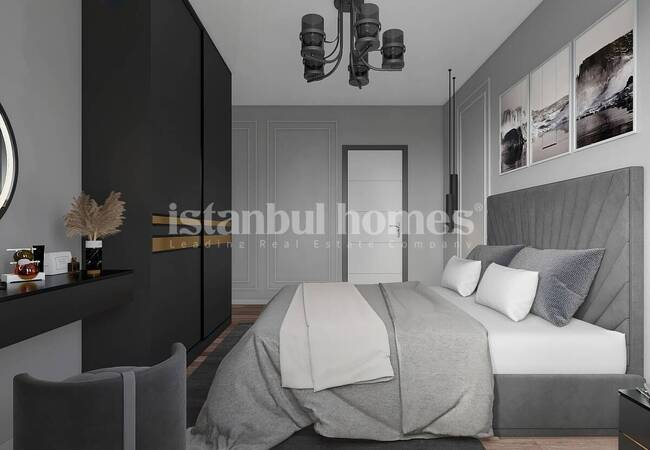 Apartments with Spacious Design Near Subway in Bagcilar 11