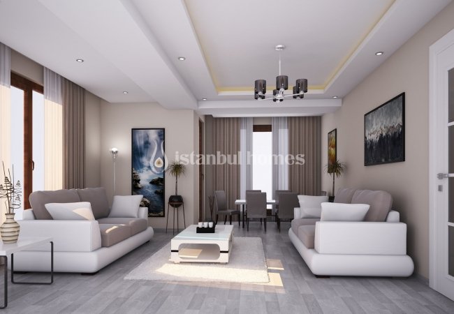 İstanbul Küçükçekmece'de Yatırım Avantajlı Çağdaş Daireler 8