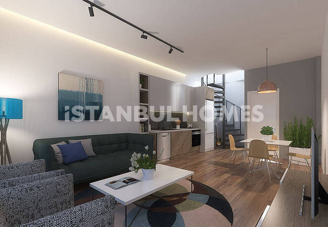 Immobilier Dans Un Résidence Sécurisée Près Du Métro À Sisli 14