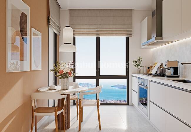 İstanbul Maltepe'de Deniz Manzaralı Satılık Daireler 13