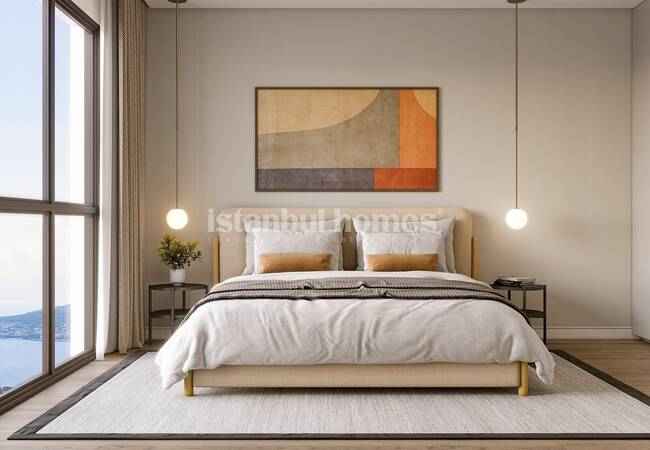 İstanbul Maltepe'de Deniz Manzaralı Satılık Daireler 16