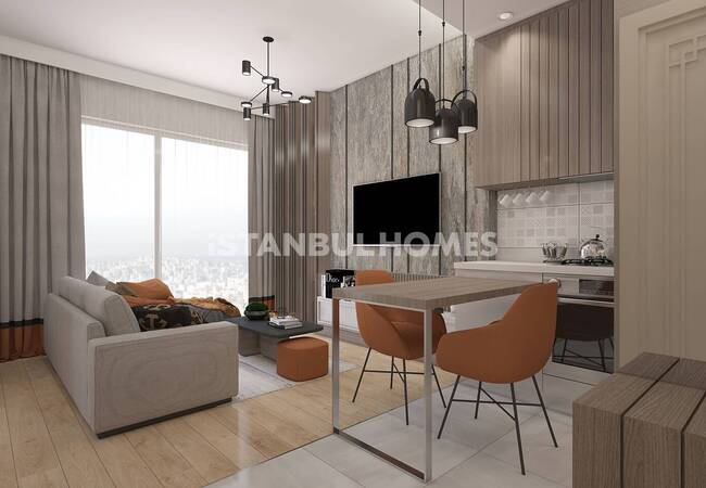 Appartements À Investir À Kagithane Près De La Station De Métro 12