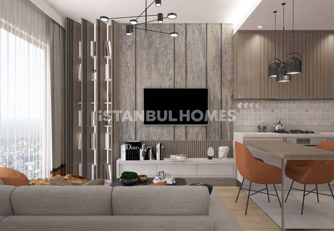 Appartements À Investir À Kagithane Près De La Station De Métro 9
