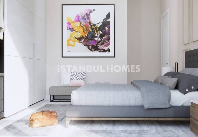 Properties in Complex with Large Green Areas in Istanbul Uskudar 8