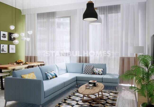 Properties in Complex with Large Green Areas in Istanbul Uskudar 7