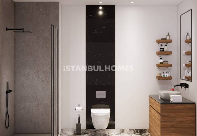 Properties in Complex with Large Green Areas in Istanbul Uskudar 12
