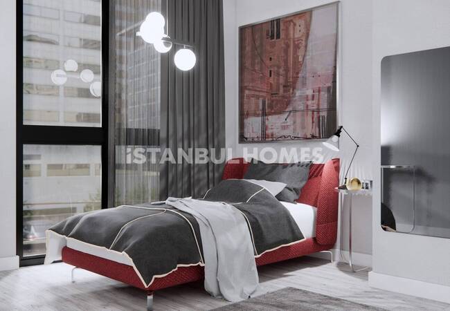 Properties in Complex with Large Green Areas in Istanbul Uskudar 11