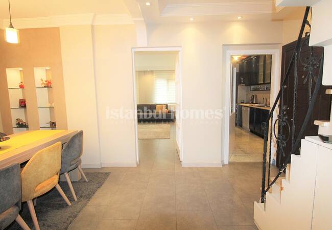 Duplex Apartment in Building with Lift in Sisli Istanbul 13