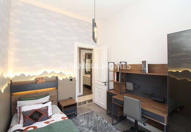 İstanbul Beylikdüzü’nde Ara Kat ve Bahçe Katı Satılık Daireler 25