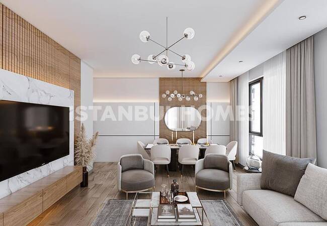 Anlagewohnungen 1 Km Vom Meer Entfernt In Beylikduzu 6