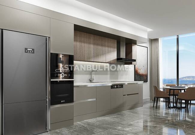 Luxe Apartments Near Metro and Shopping Mall in Maltepe 10