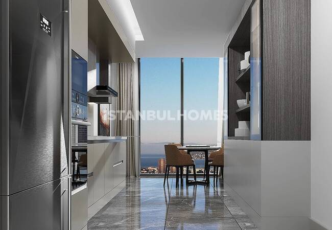Luxe Apartments Near Metro and Shopping Mall in Maltepe 11