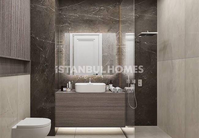 Luxe Apartments Near Metro and Shopping Mall in Maltepe 19