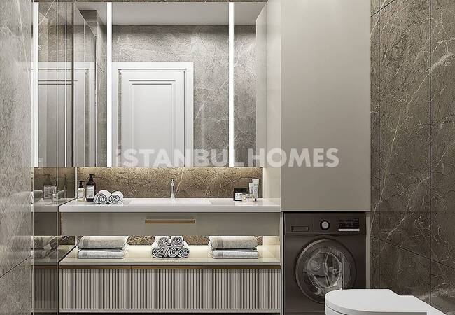 Luxe Apartments Near Metro and Shopping Mall in Maltepe 20