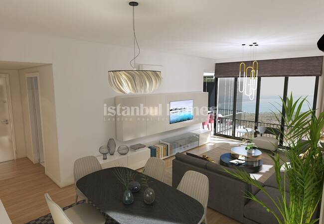 Meerblick Wohnungen Im Komplex Nahe Der U-bahn In Kartal 11