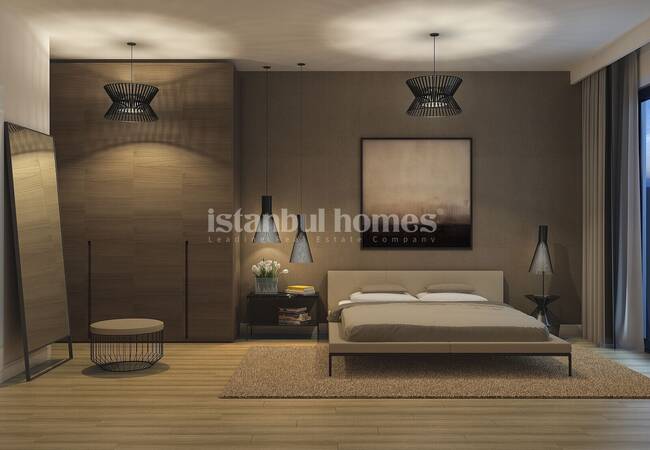 Meerblick Wohnungen Im Komplex Nahe Der U-bahn In Kartal 14