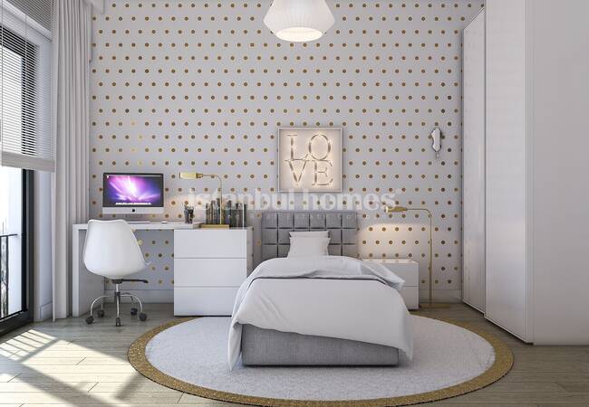 Meerblick Wohnungen Im Komplex Nahe Der U-bahn In Kartal 16