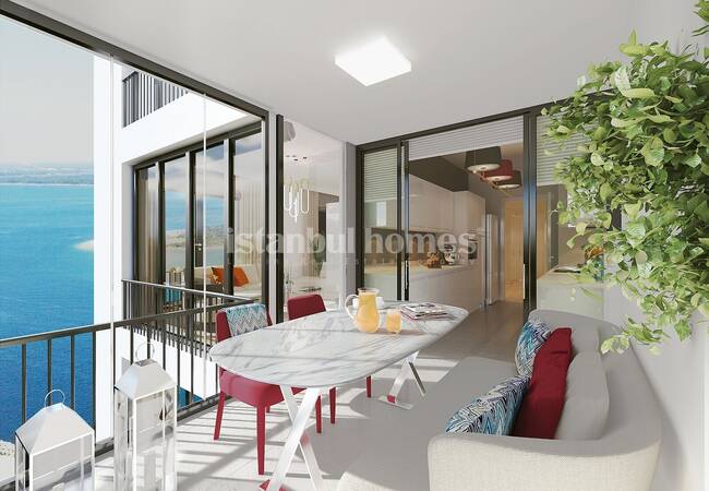 Meerblick Wohnungen Im Komplex Nahe Der U-bahn In Kartal 19