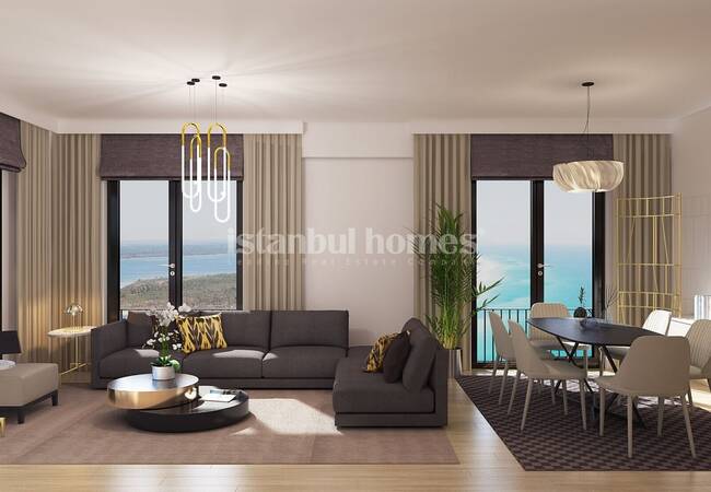 Meerblick Wohnungen Im Komplex Nahe Der U-bahn In Kartal 10