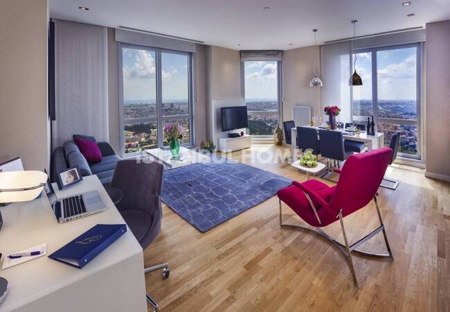 Sea View Flats in High-rise Project in Sisli Istanbul 19