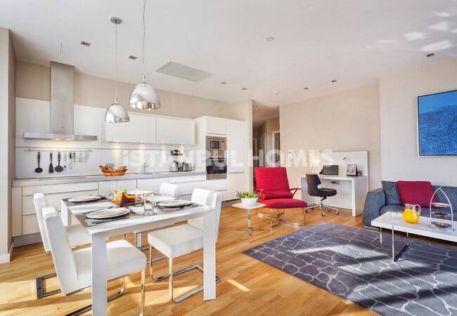 Sea View Flats in High-rise Project in Sisli Istanbul 25