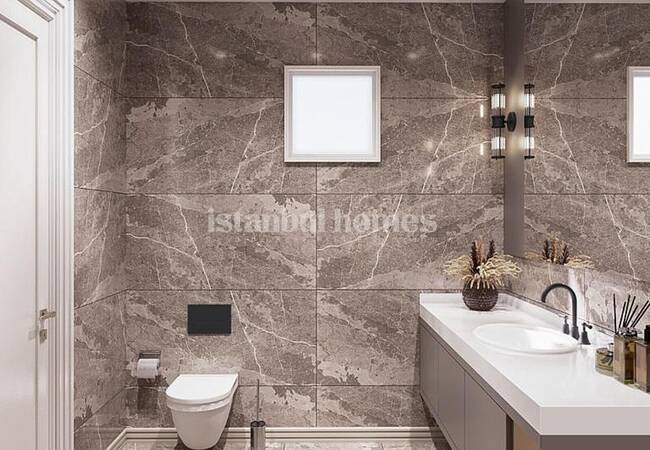 Semi-detached Villas with Private Pools and Gardens in Beylikduzu 16