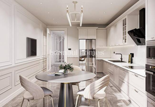 Semi-detached Villas with Private Pools and Gardens in Beylikduzu 17