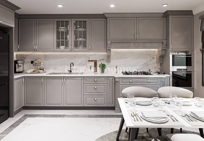 Semi-detached Villas with Private Pools and Gardens in Beylikduzu 19