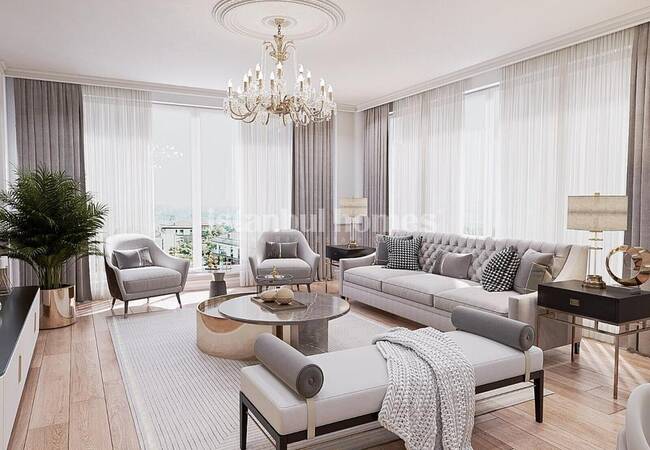 Semi-detached Villas with Private Pools and Gardens in Beylikduzu 8