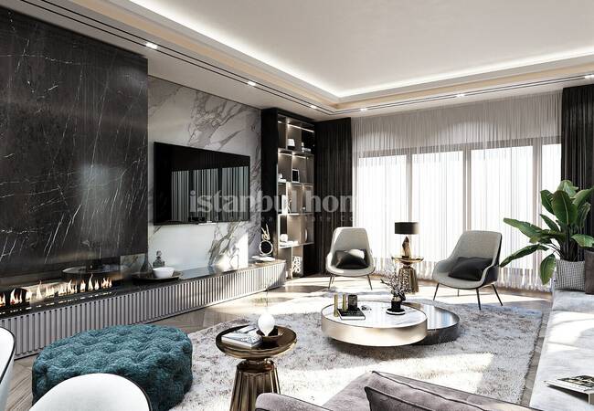 Semi-detached Villas with Private Pools and Gardens in Beylikduzu 9