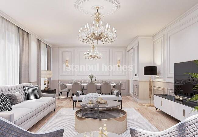 Semi-detached Villas with Private Pools and Gardens in Beylikduzu 10