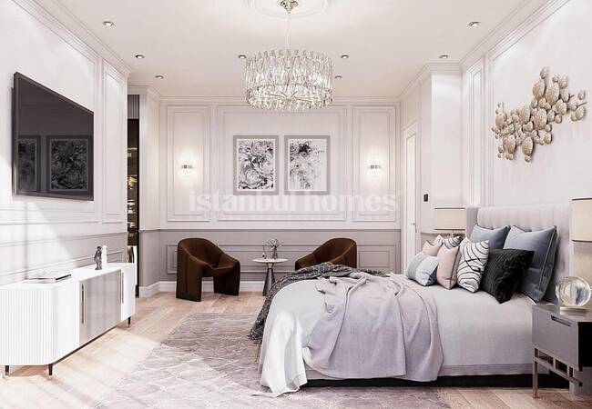 Semi-detached Villas with Private Pools and Gardens in Beylikduzu 11