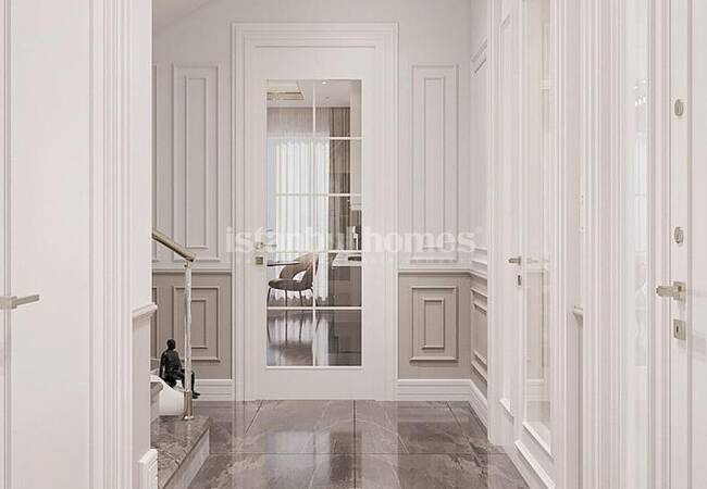 Semi-detached Villas with Private Pools and Gardens in Beylikduzu 15