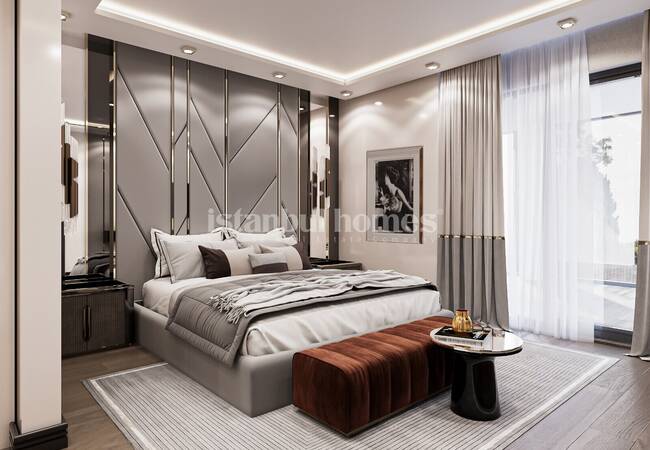 Semi-detached Villas with Private Pools and Gardens in Beylikduzu 6