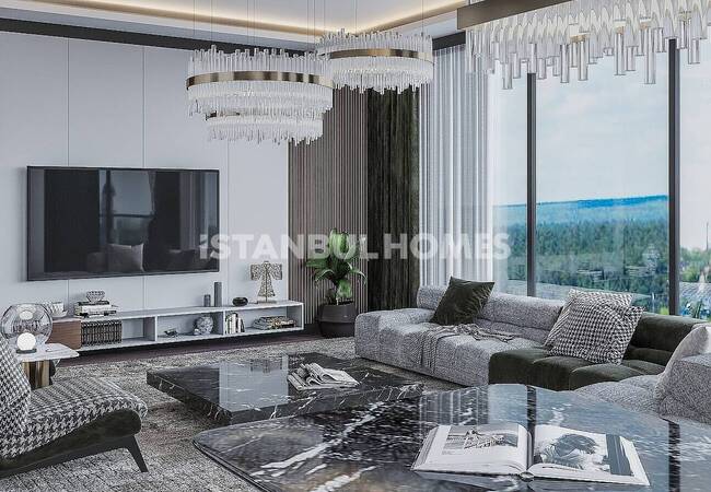 Üsküdar Çengelköy'de Güvenlikli Site İçerisinde Daireler 8