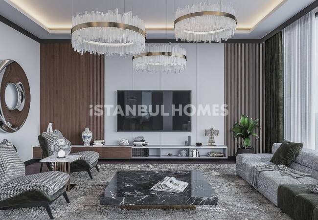 Üsküdar Çengelköy'de Güvenlikli Site İçerisinde Daireler 9