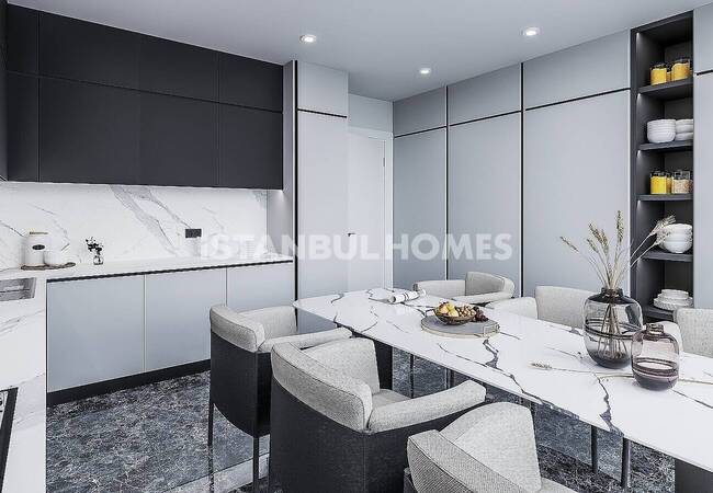 Üsküdar Çengelköy'de Güvenlikli Site İçerisinde Daireler 12