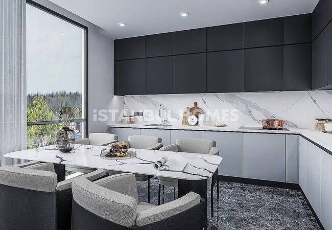 Üsküdar Çengelköy'de Güvenlikli Site İçerisinde Daireler 13