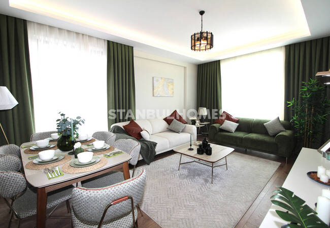 Kartal'da Metro İstasyonuna Yakın Havuzlu Satılık Daireler 7